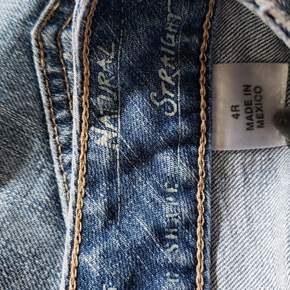 (4R) Eddie Bauer Regular Natural Straight Fit Jeans Western Farmhouse Relaxed - Picture 3 of 9